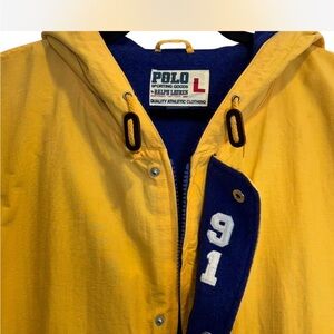 Polo by Ralph Lauren Yellow and Blue Jacket